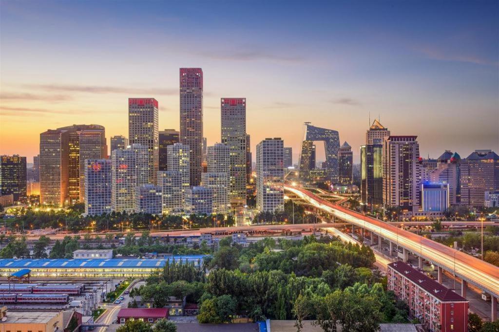 Hanting Express Beijing Sanlitun Bagian luar foto