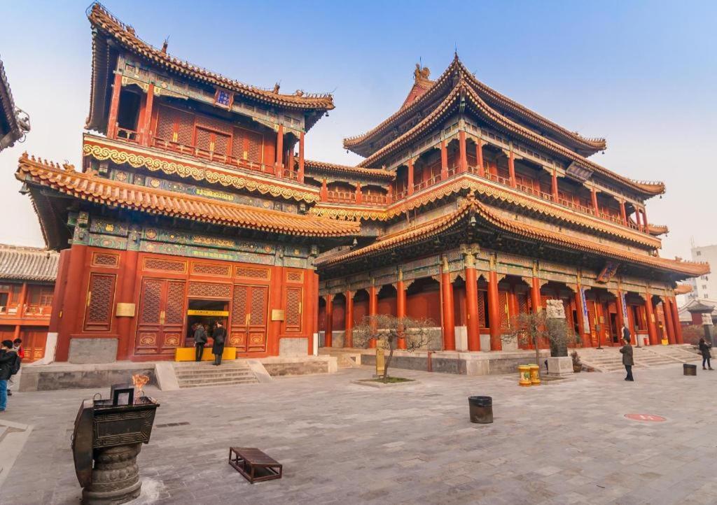 Hanting Express Beijing Sanlitun Bagian luar foto