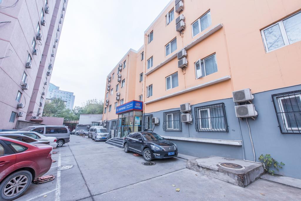 Hanting Express Beijing Sanlitun Bagian luar foto